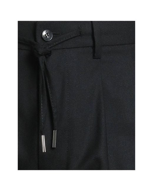 Herno Black Casual Pants for men