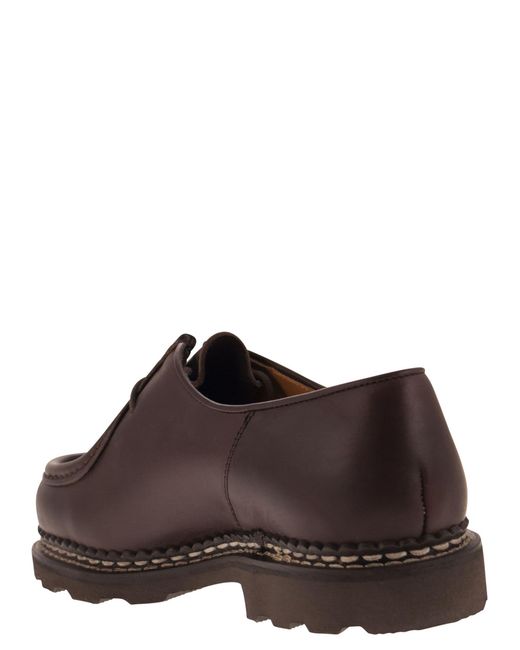 Paraboot Michael Leder Derby in Brown für Herren