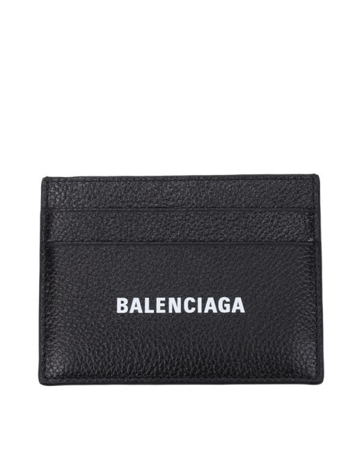 Balenciaga Black Portadocumenti Uomo Pelle Nero