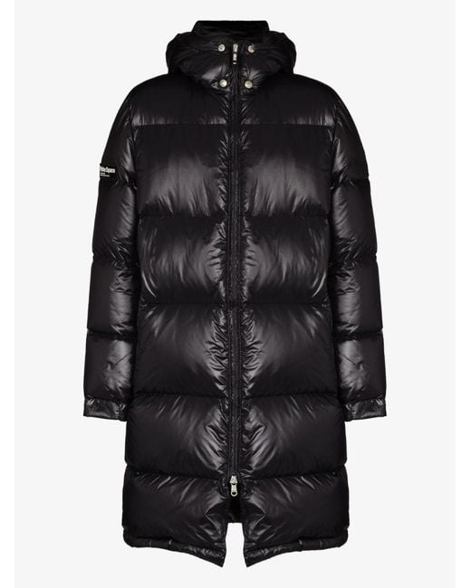 White/space Black Coats for men