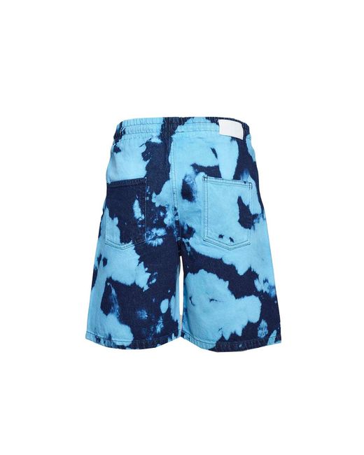 Short MSGM en coloris Blue