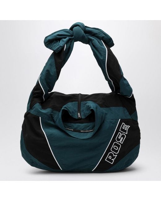 Martine Rose Black Track Jacket Tote Bag for men
