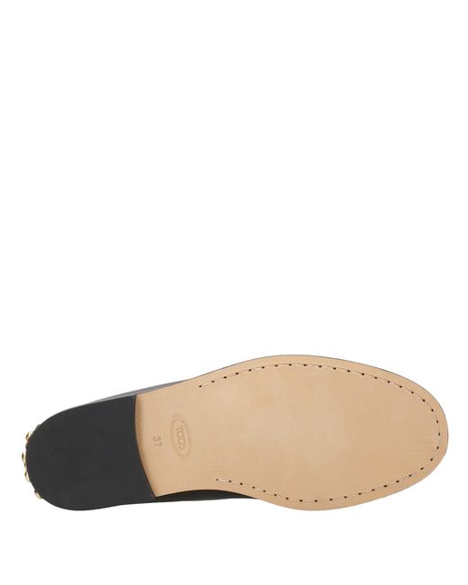 Tod's Black Sandalen