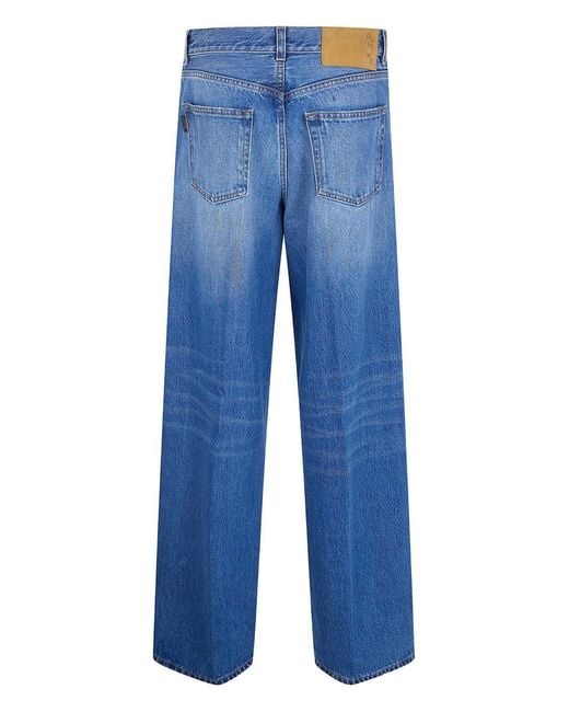 Haikure Blue Bethany Wide Leg Denim Jeans