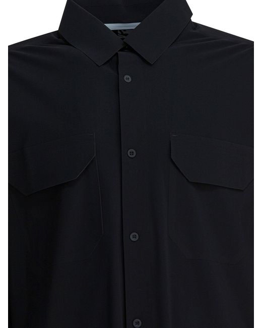 GR10K Hemd mit Taschen in Blue für Herren