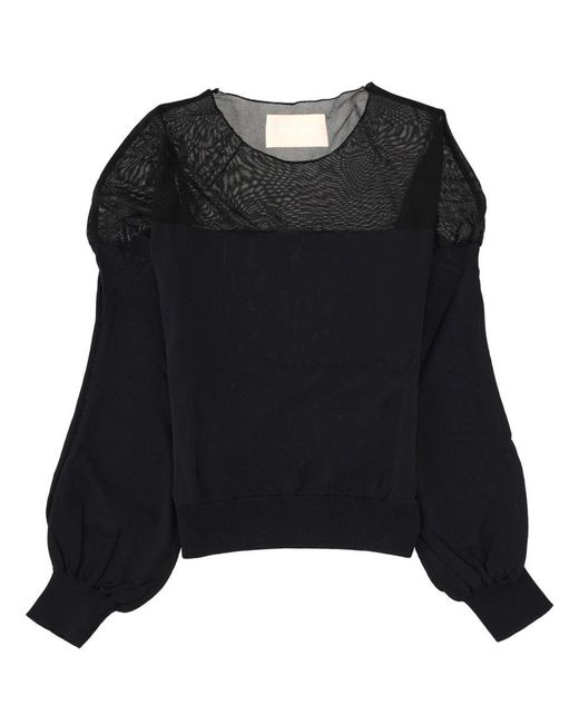 Circus Hotel Black Top With Carré