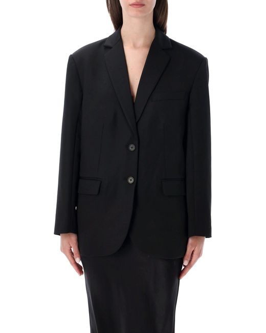 Anine Bing Black Chic Layered Jacket For