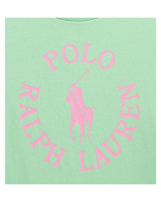Polo Ralph Lauren Green T-Shirt With Logo