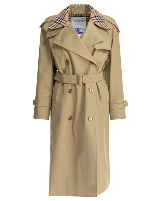 Gabardina "Castleford" Burberry de color Natural