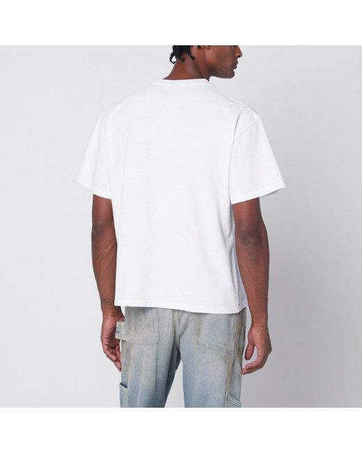 Brain Dead White Subconscious T Shirt for men