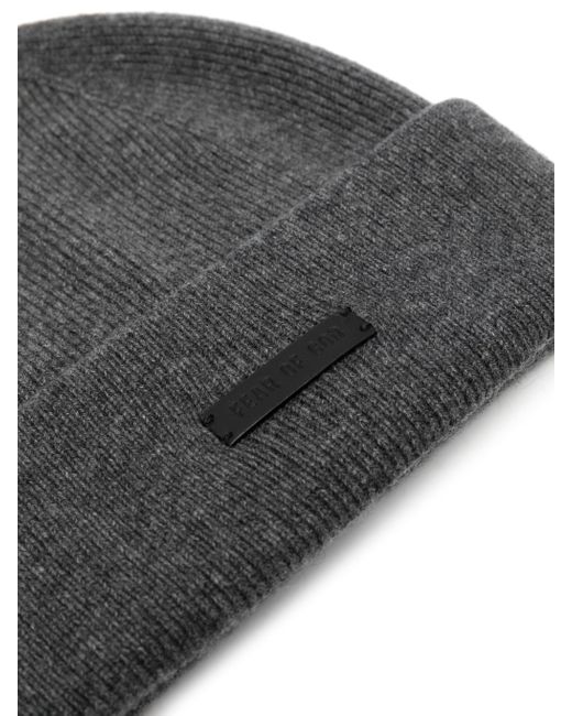 Fear Of God Kasjmier Muts in het Black voor heren