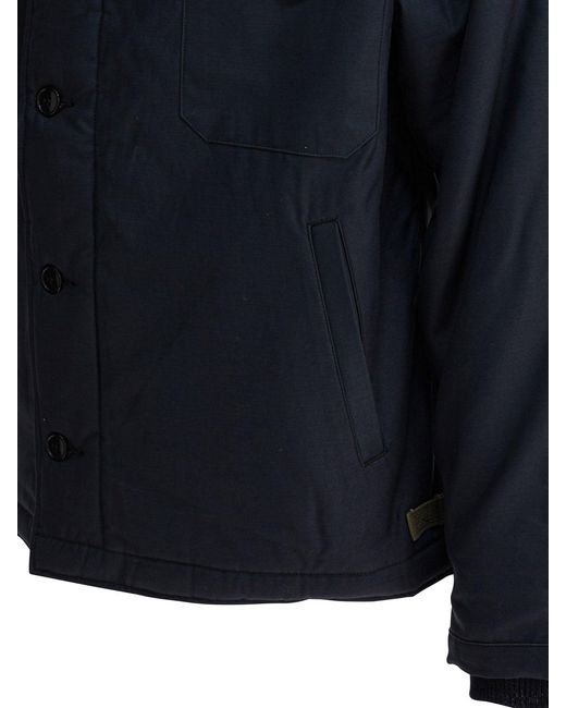 Buzz Rickson's "a 2 Civilian"-jas in het Blue