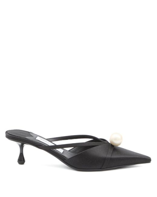 Jimmy Choo Multicolor Sana Mules mit Perlenverzierung 50mm