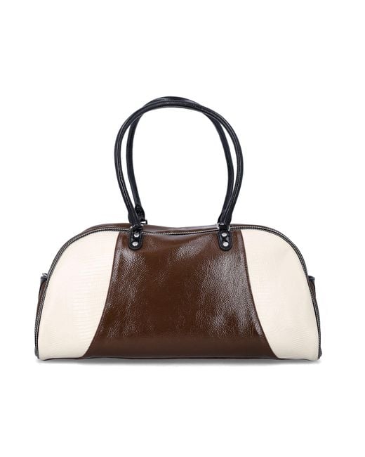 Adidas Originals Black Refined Retro-Inspired Bowling Handbag