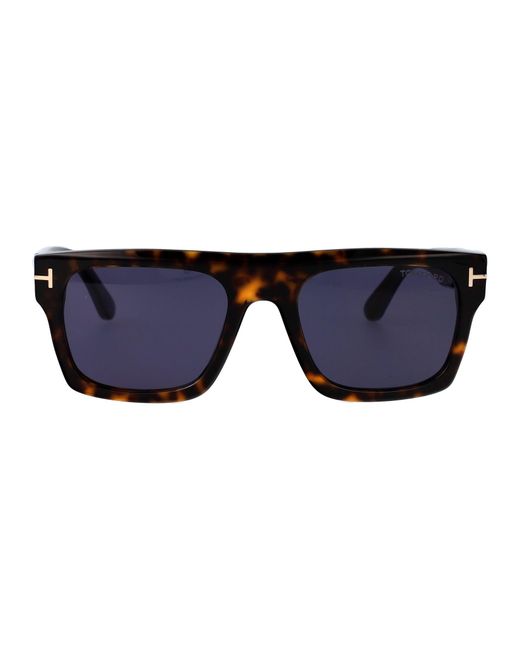 Tom Ford Blue Squared Sunglasses Ft1337 52 V