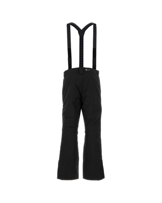 Kappa Black Polyester Ski Pant for men