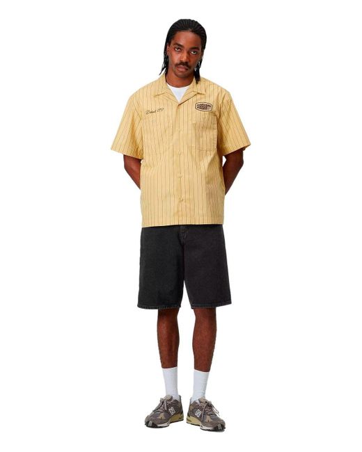 Carhartt Gray Single Knee Bermuda Shorts for men