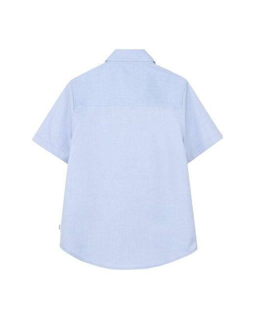 Boss Blue Camicia A Maniche Corte