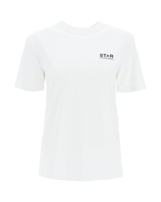 Camiseta de la 'estrella' de Golden Goose Deluxe Brand de color White