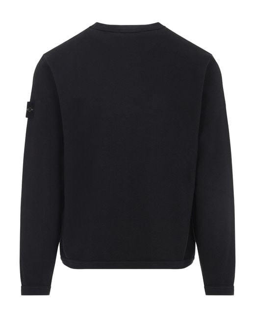 Stone Island White Felpa for men