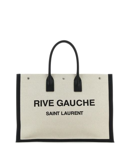 Saint Laurent Natural Rive Gauche Handbag