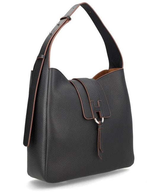 Hogan Black Trend Hobo Bag