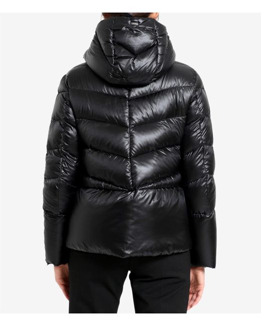 Herno Jassen ,Zwart ,Nylon Cape in het Black