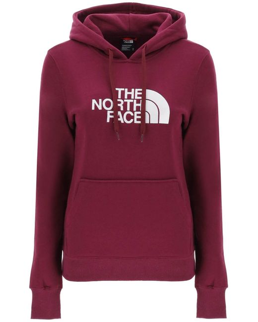 Drew Peak - Sweat à capuche avec logo brodé The North Face en coloris Red
