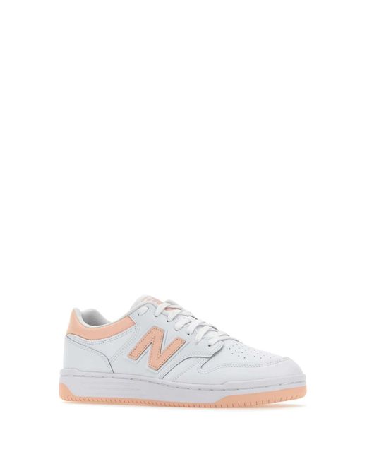 New Balance White Sneakers for men