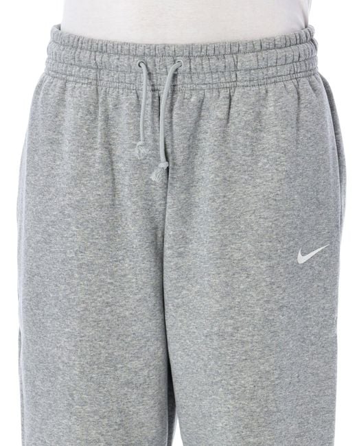 Nike Gray Phoenix Fleece Sweatpants