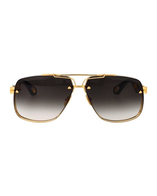 Maybach Black Aviator Sunglasses The King Ii G Wak Z35