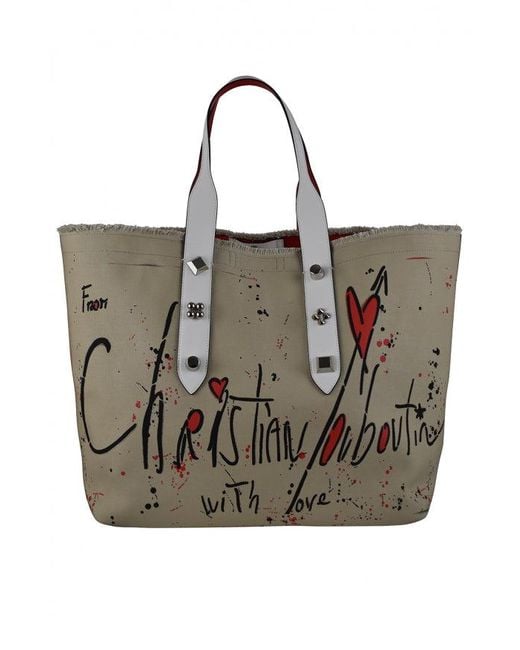 Christian Louboutin Brown Frangibus Tote Bag