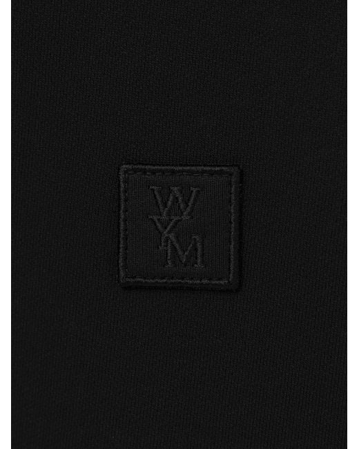 Wooyoungmi Black Hoodie Cotton for men