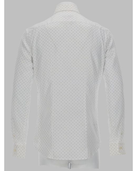 Brian Dales White Camicia for men