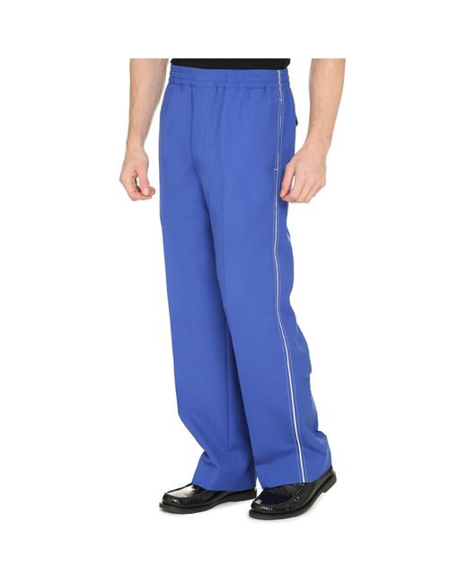 Pantalones de lana de Gucci de hombre de color Blue