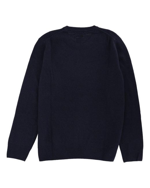 Mc2 Saint Barth Blue Graphic Sweater for men