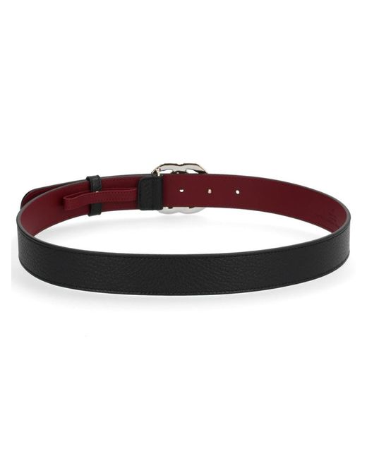 Gucci Red Gg Marmont Belt