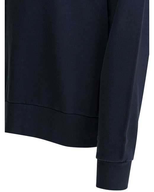 Polo Ralph Lauren Blue Sweatshirt With Logo