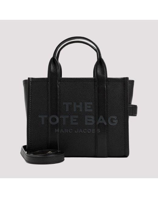 Marc Jacobs Black The Leather Small Tote Bag