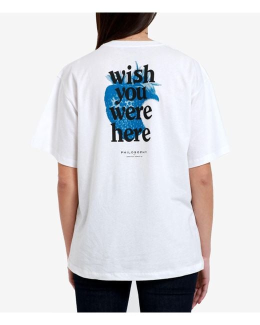 PHILOSOPHY BY LORENZO SERAFINI White T Shirts And Polos