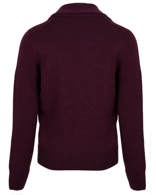 Drumohr Sweaters Bordeaux in Purple für Herren
