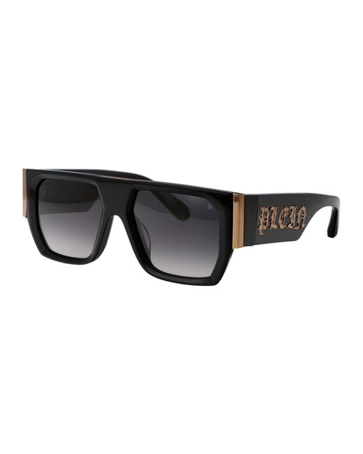 Philipp Plein Black Sunglasses for men