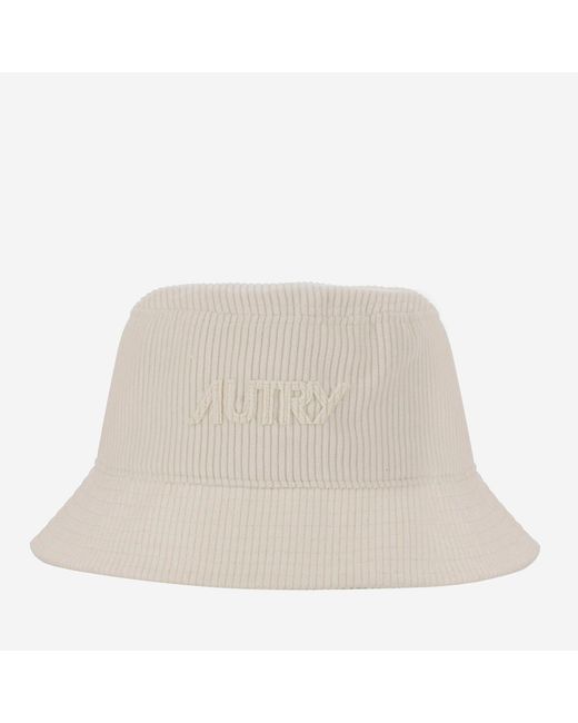 Autry Velvet Eimer Hut mit Logo in Natural für Herren