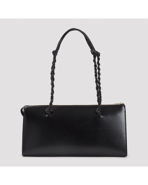 Jil Sander Black Tangle Tent Bag