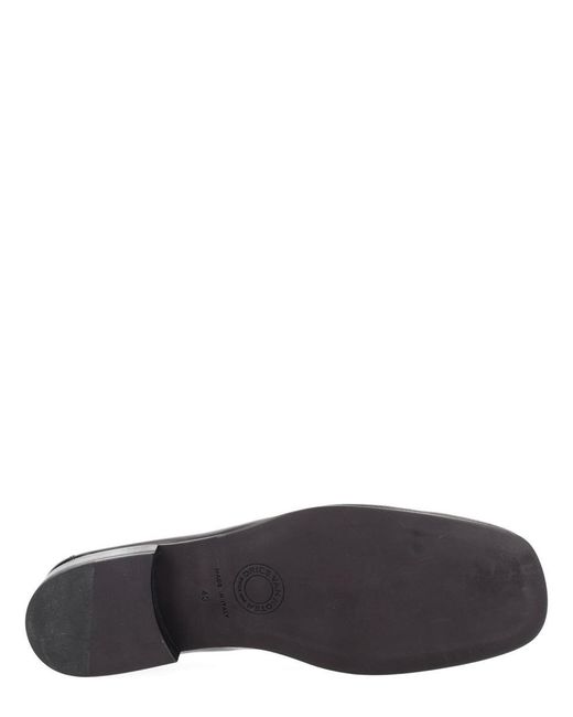Dries Van Noten Gray Mocassino