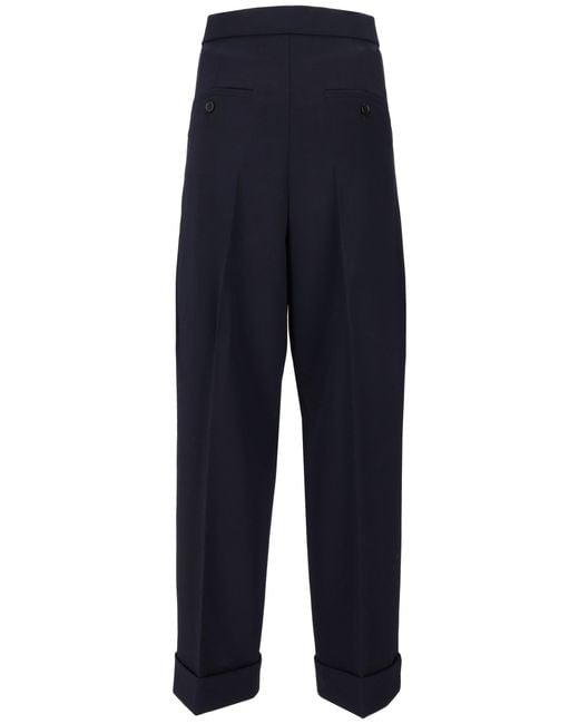Max Mara Blue Pantalone