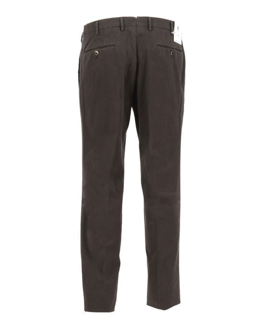 PT01 Gray Slim, Flat Front, Diagonal Pockets, Unfinished