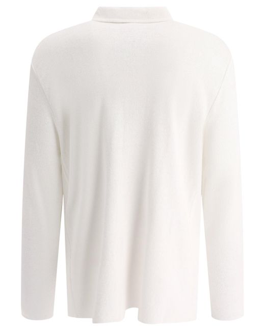Openshirt con tasche toraciche di Lardini in White da Uomo