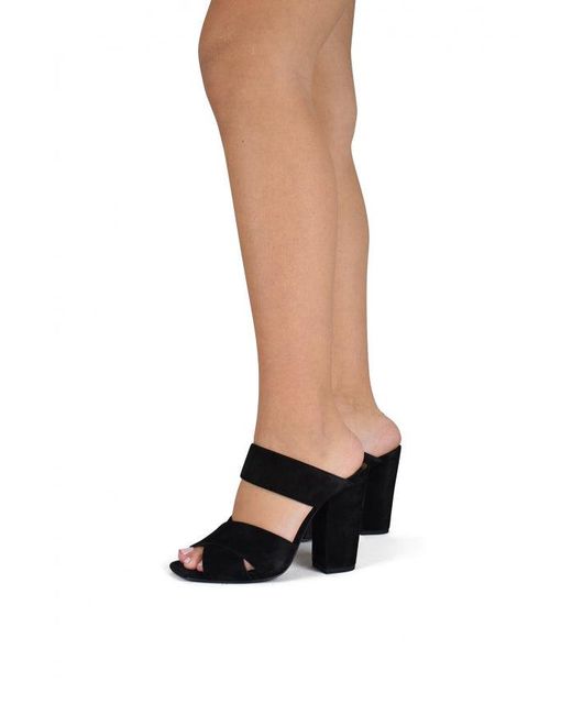 Saint Laurent Black Strap Sandals