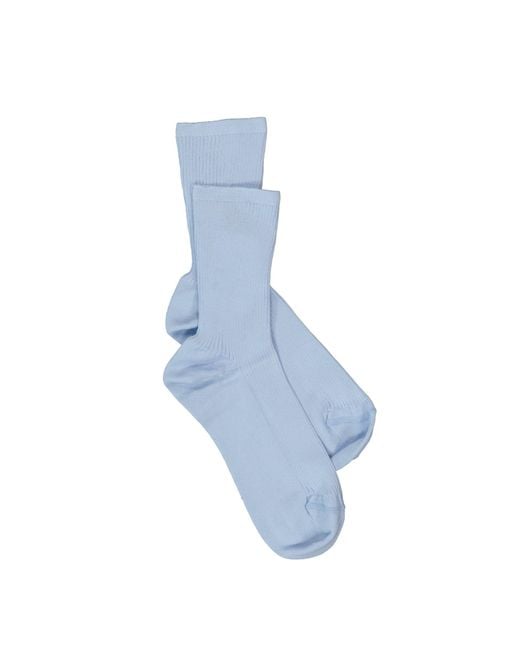 Max Mara Blue Andrea Cotton Socks